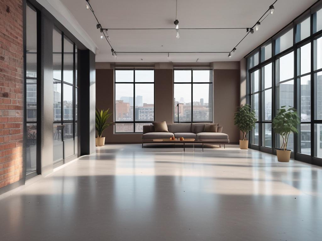 A hyper realistic close up shot of a commercial rental