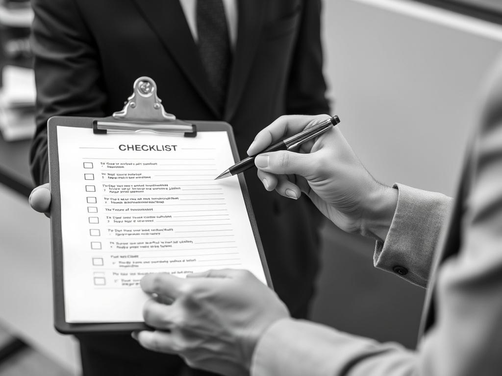 A high resolution black and white of a clipboard with