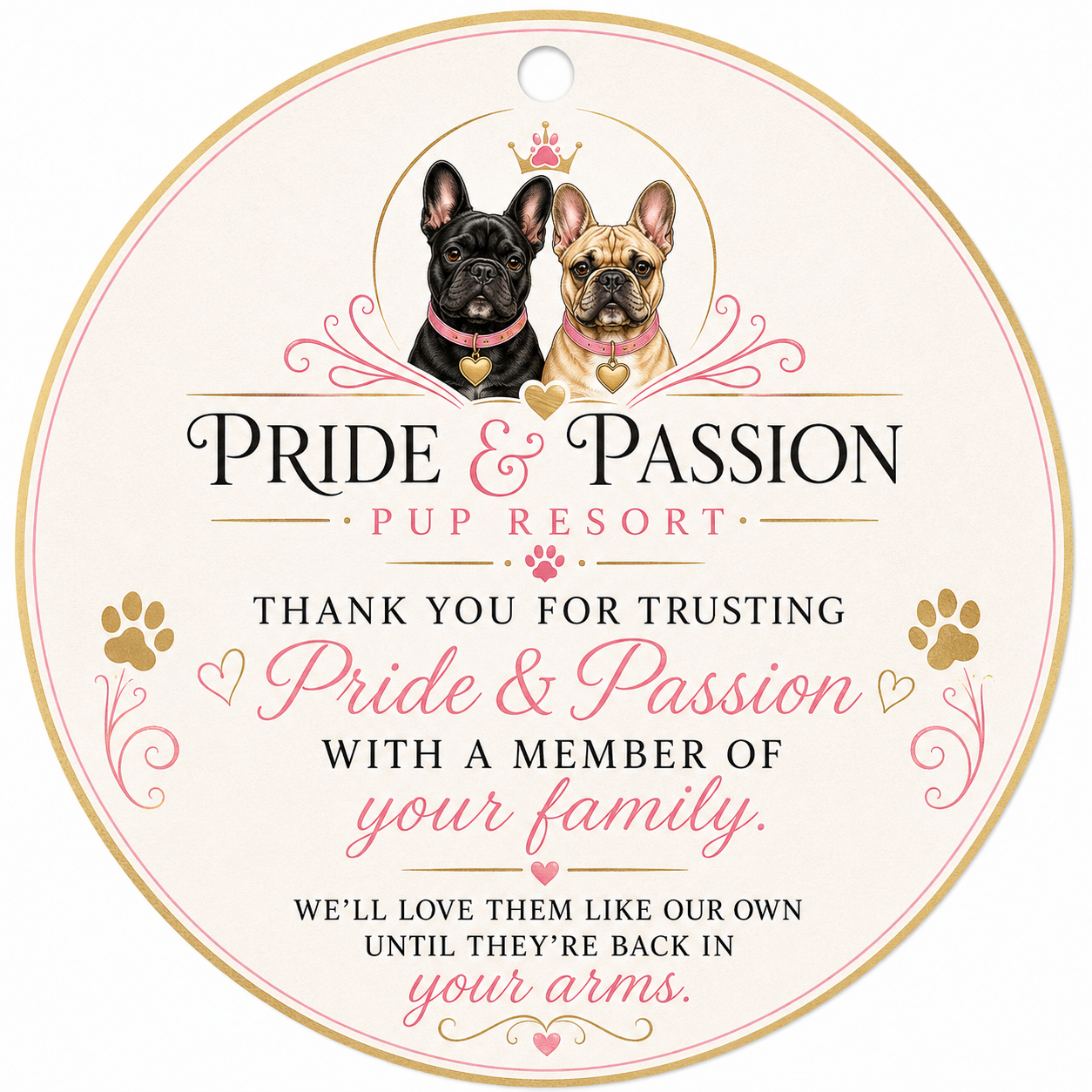 Pride and Passion dog moment
