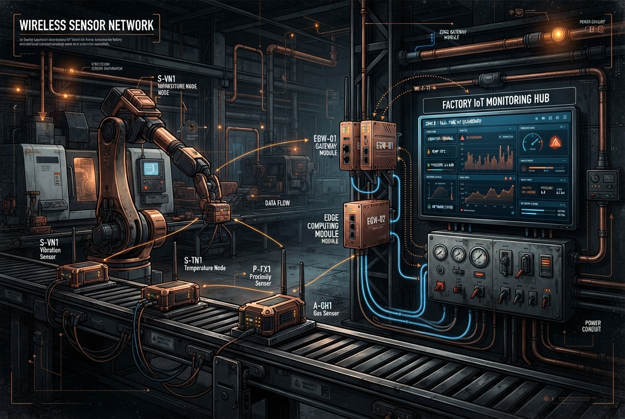 Industrial sensor nodes