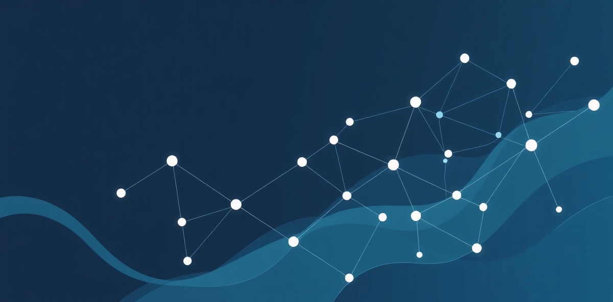 Network and connections illustration