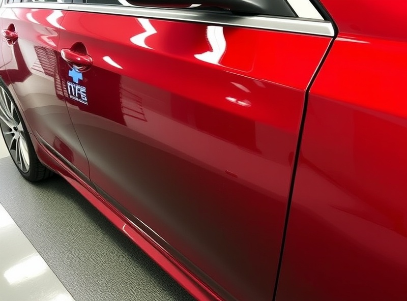 Clean car exterior after detailing