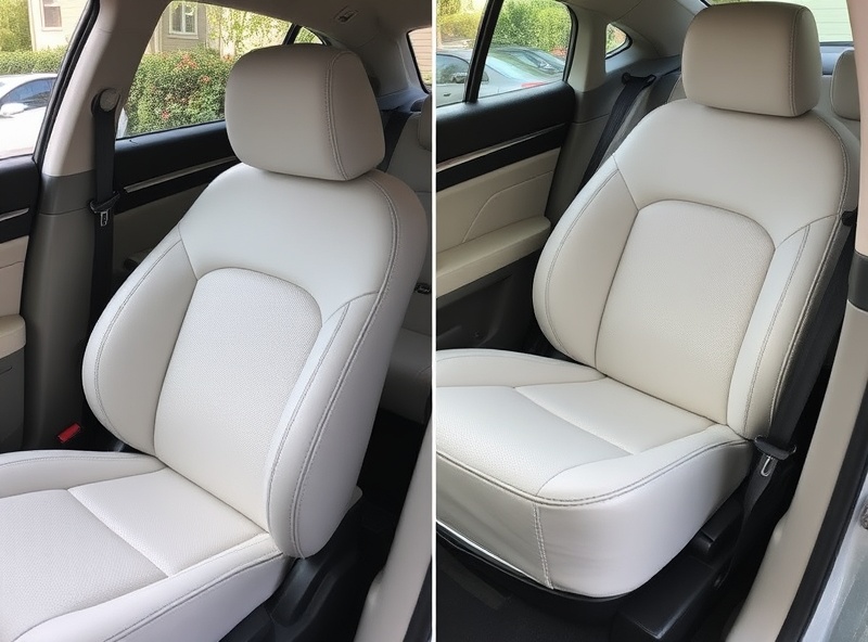 Clean car interior after detailing