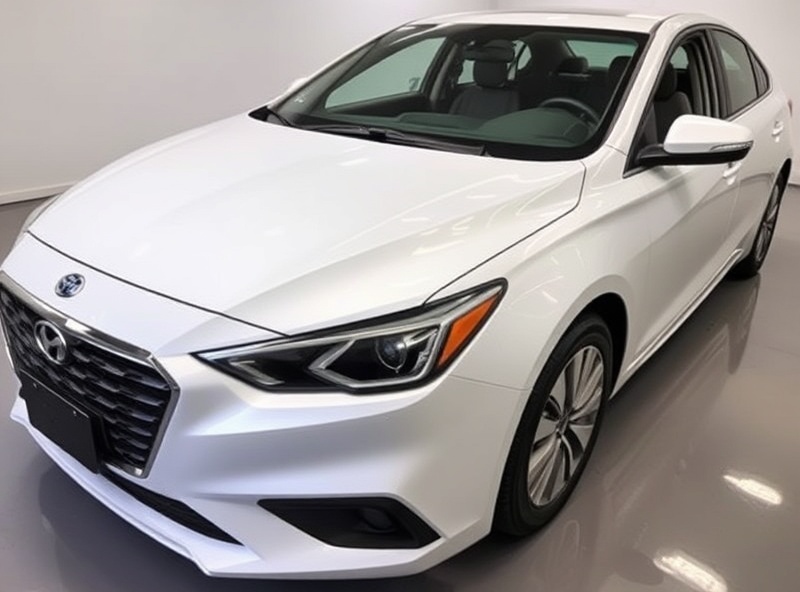 Pristine sedan after detailing
