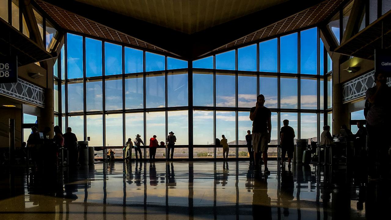 Phoenix Sky Harbor Terminal Silhouette