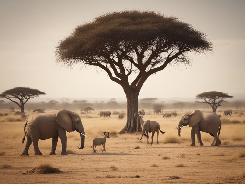 safari tour, African bush, wildlife, nature, adventure