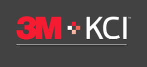 The logo for 3M + KCI.