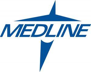 The logo for Medline.