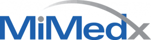 The logo for MiMedx.