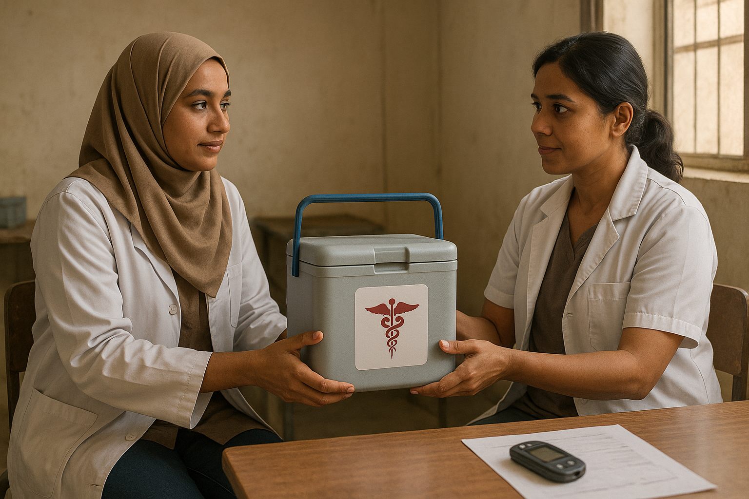 image 2 women holding insulin box.png