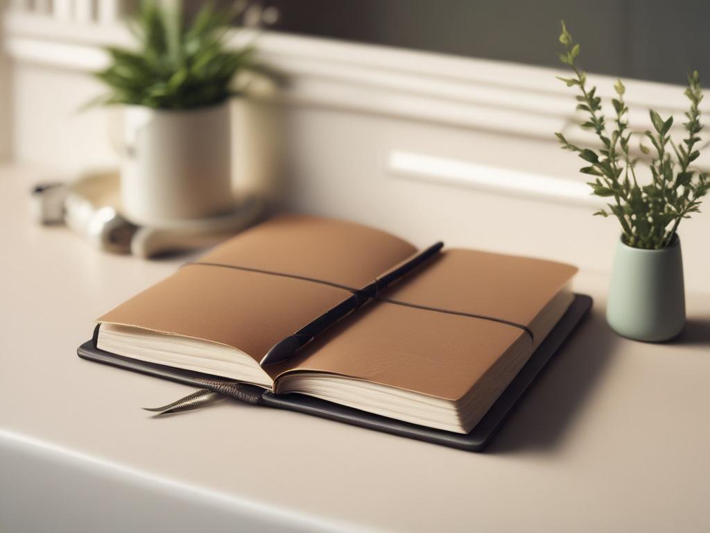 Create a realistic high resolution of a serene and peaceful