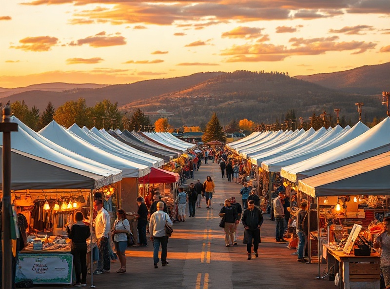 Art Farm Festival vendor booths and artisan marketplace