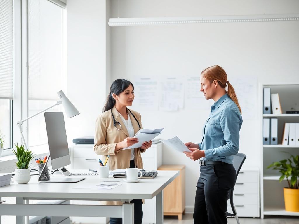 A facility support team member working at a government agency