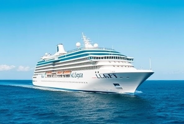 Luxury cruise ship