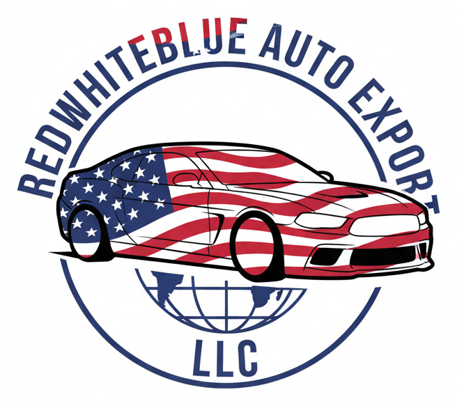 REDWHITEBLUE AUTO EXPORT LLC logo