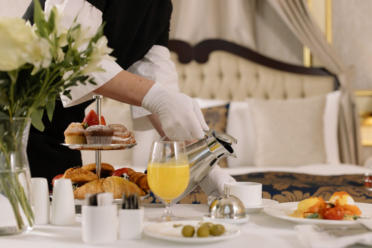 In-room breakfast