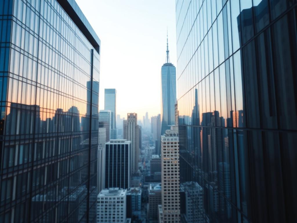 A photorealistic high resolution image of a sleek New York