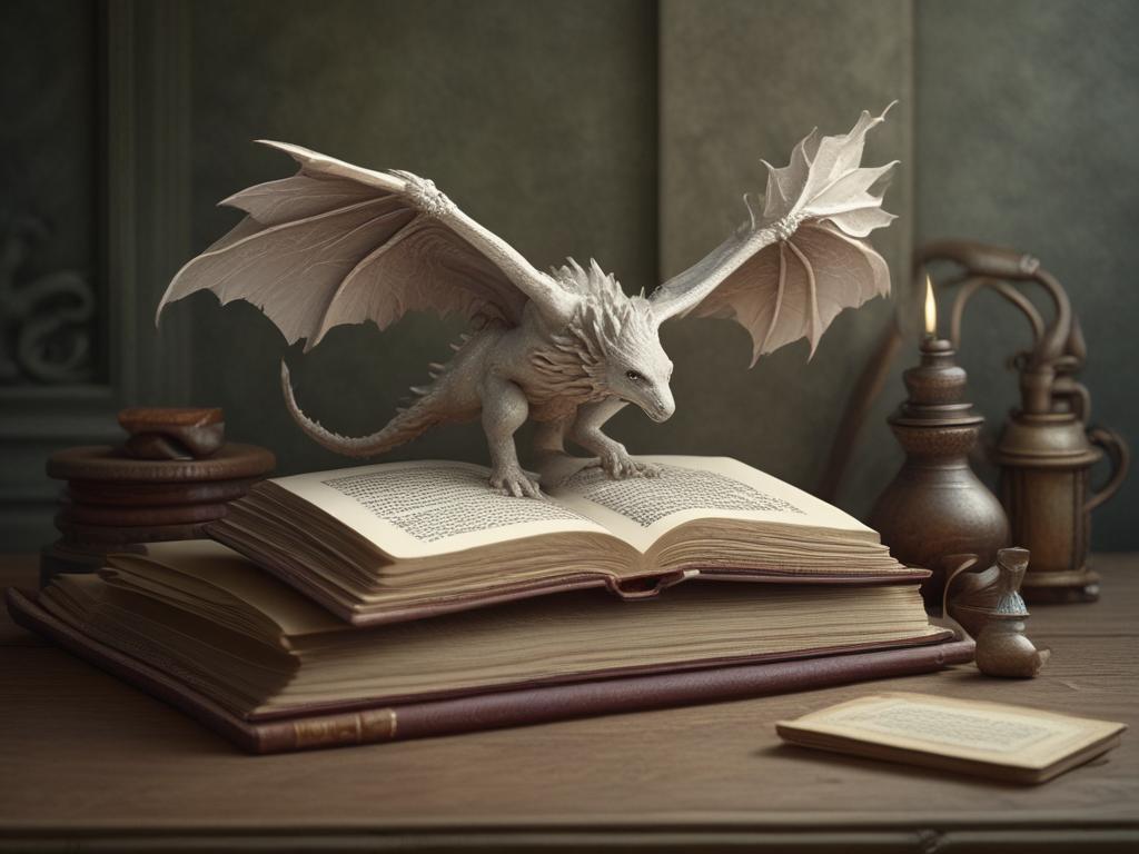 fantasy books, magic, adventure, mythical creatures