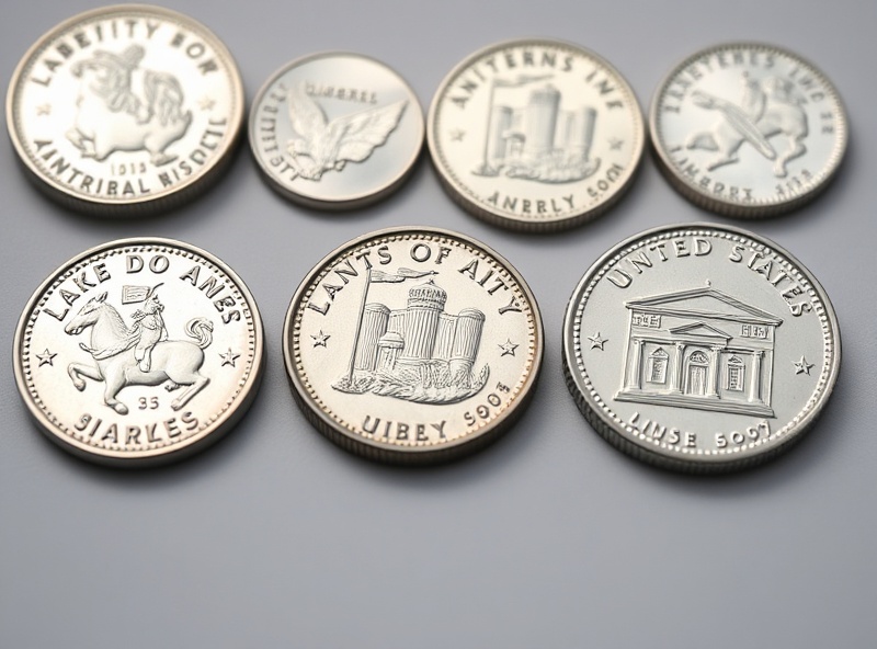 American Innovation $1 coins showing state designs