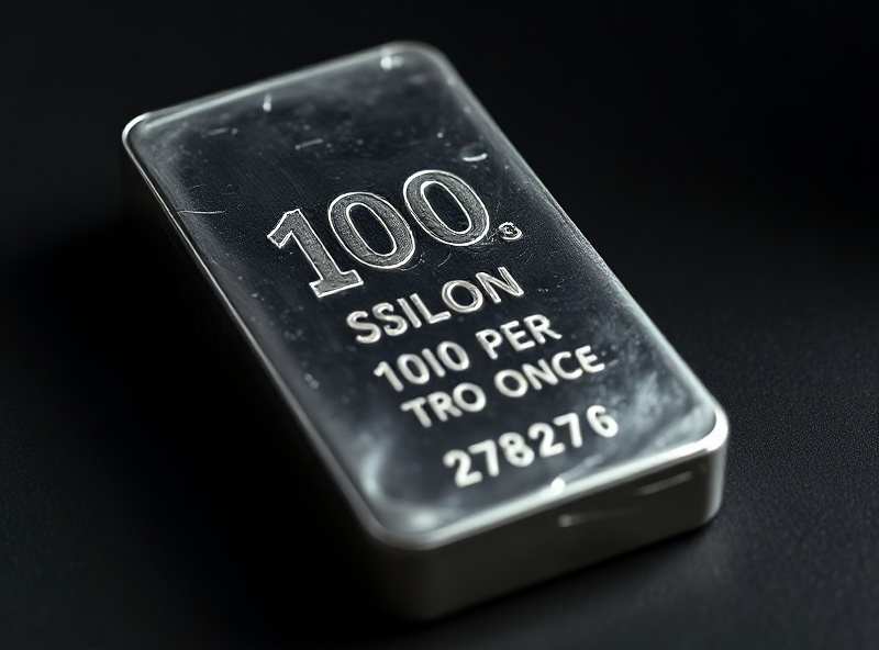 100 oz Silver Bar
