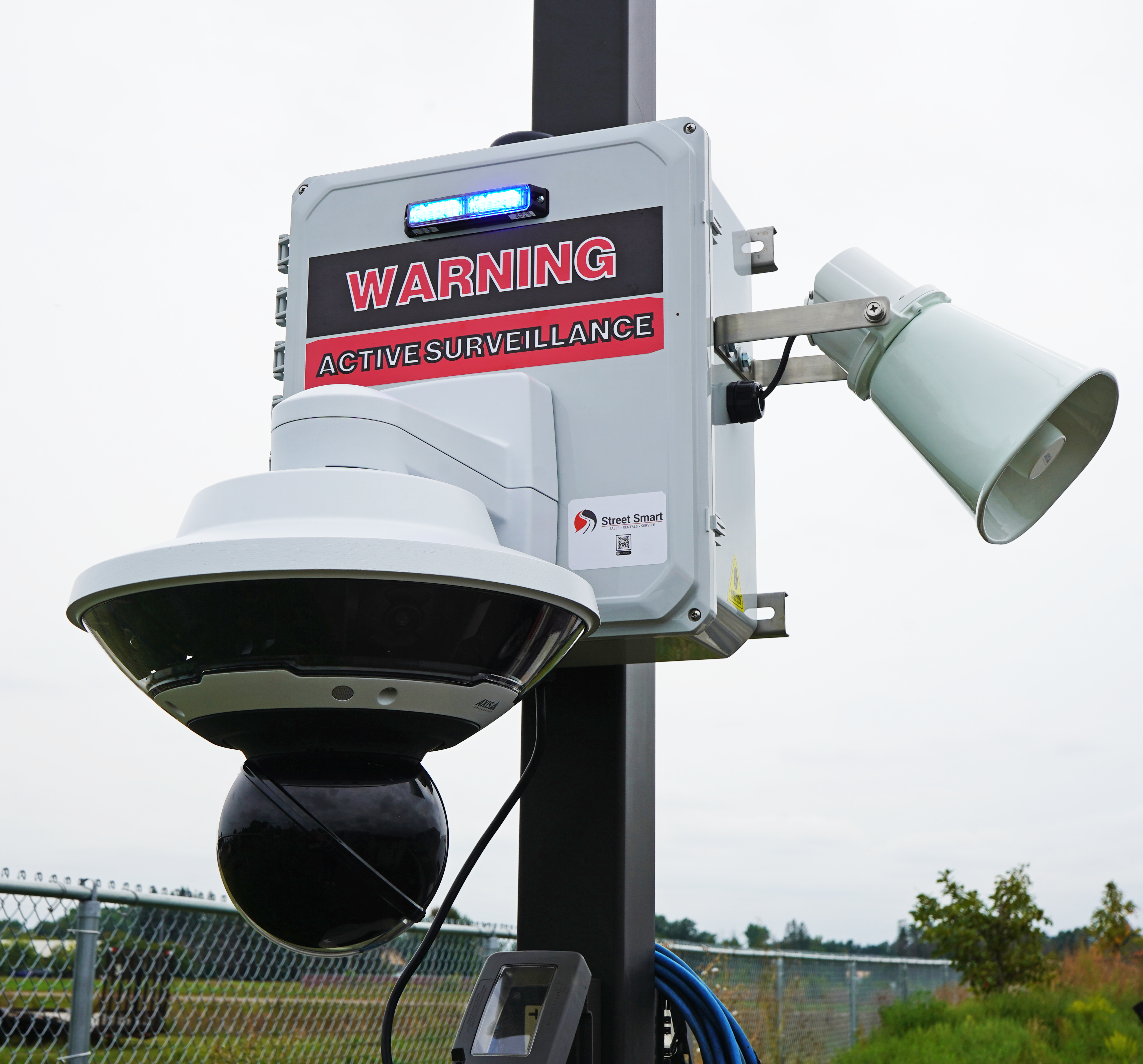 Compact surveillance camera