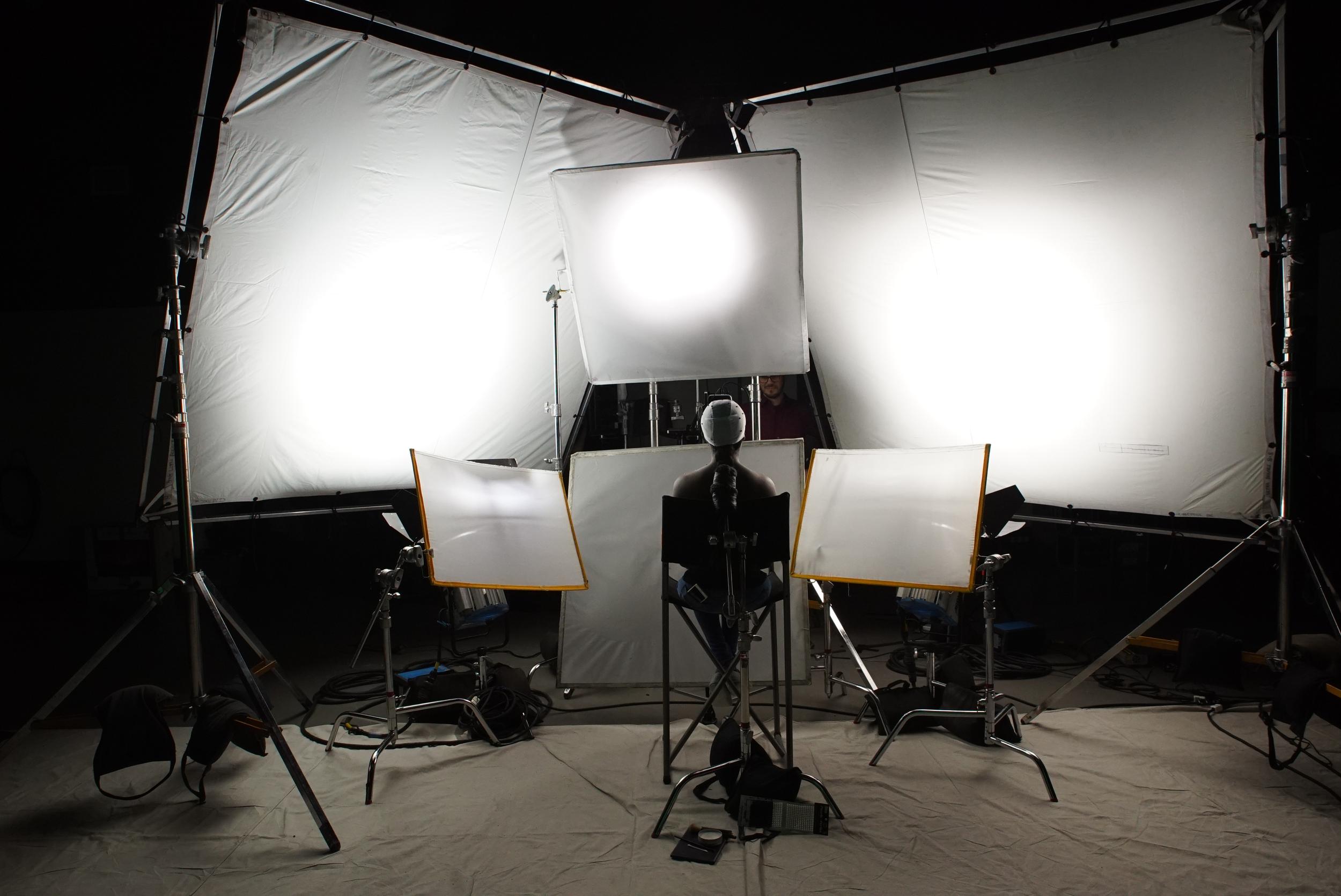 Production in studio