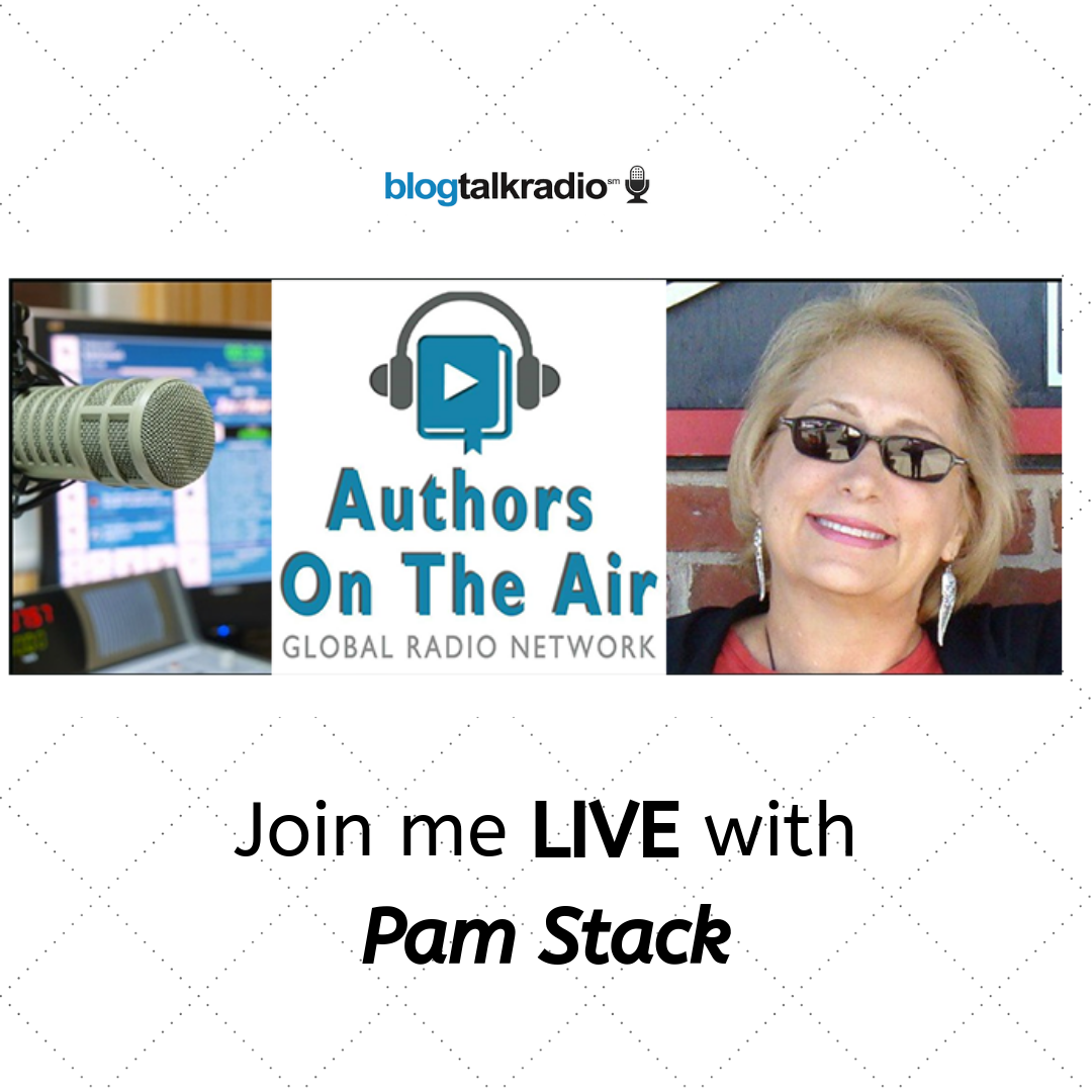 Authors On The Air<br>with Pam Stack<br>May 29, 2019 @ 7:00 pm ET
