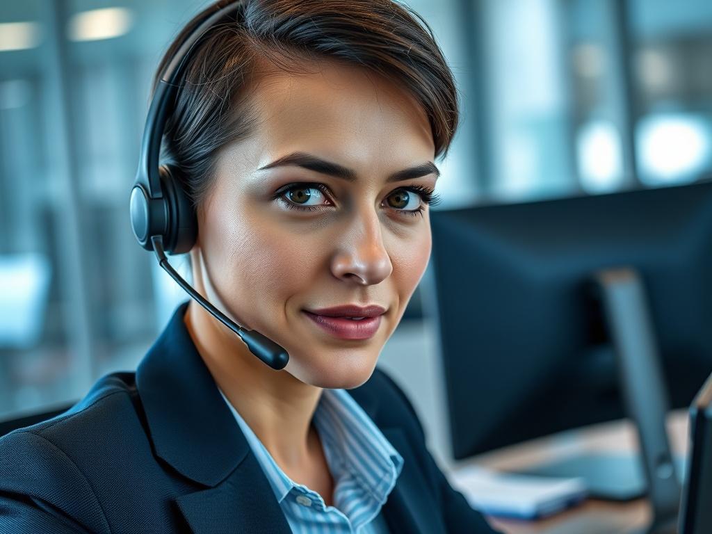 A hyper realistic close up portrait of a professional Inside