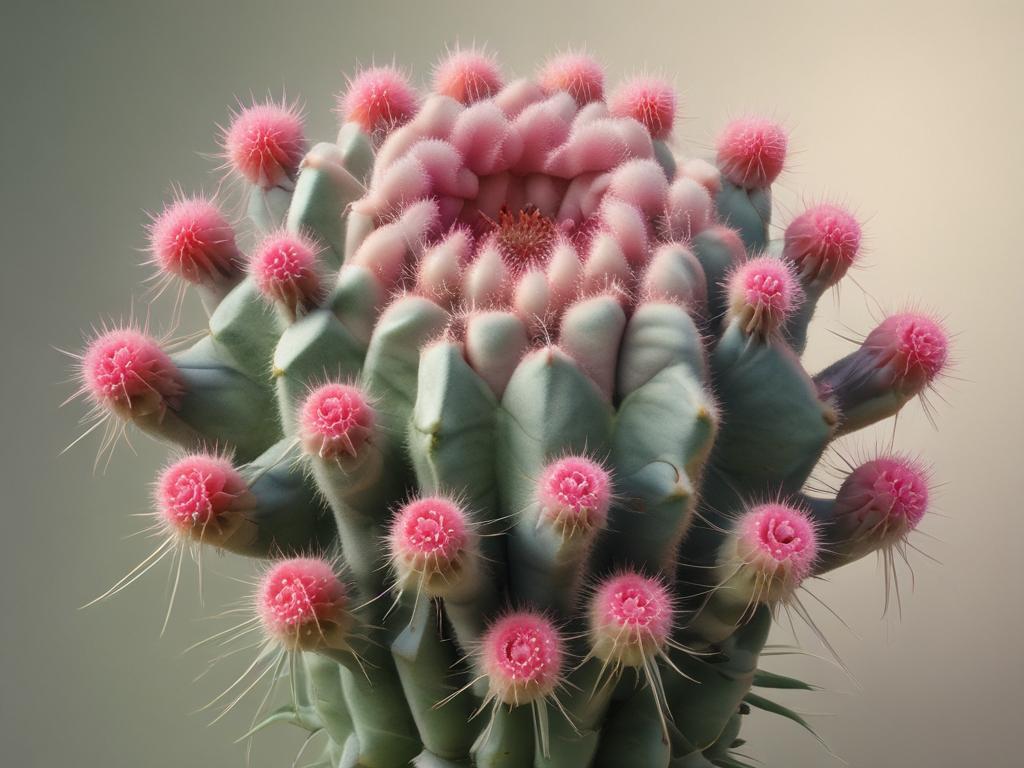Desert Jewel Cactus, vibrant, unique shape, indoor garden