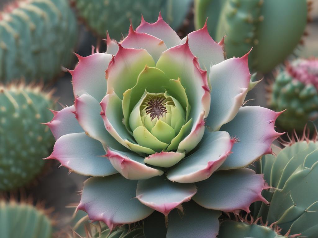 Desert Jewel Cactus, colorful, succulent, indoor plant, low maintenance