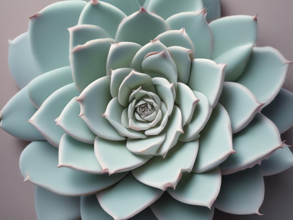 Echeveria Elegans, rosette, pastel colors, indoor plant, air-purifying