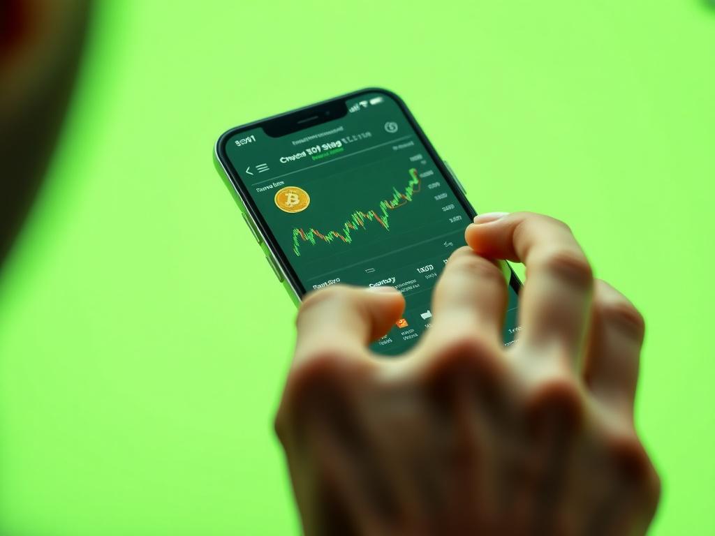 A hyper realistic close up of a person using a