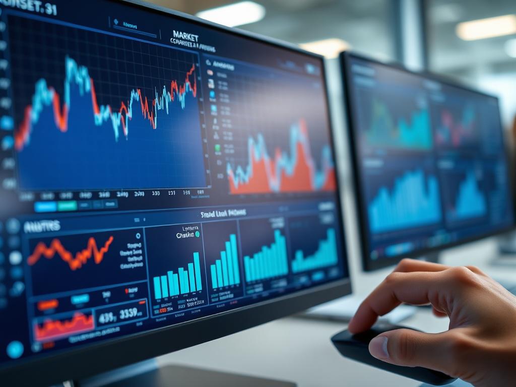 A hyper realistic close up of a computer screen showing