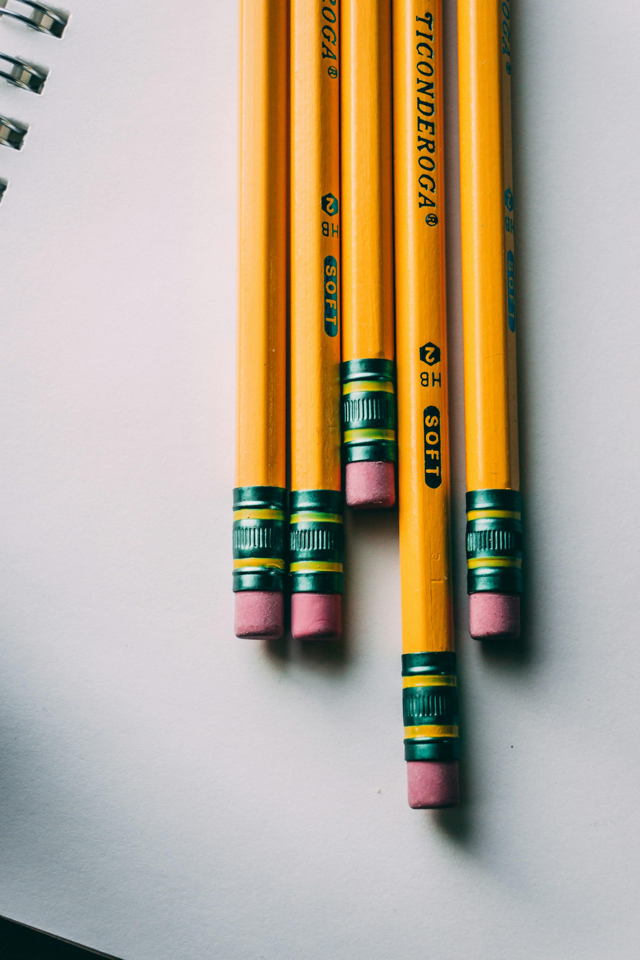 The world’s best pencils. Apparently. 
In a world inundated with the freshest technology, no one has ever found a reason to improve upon a pencil.
