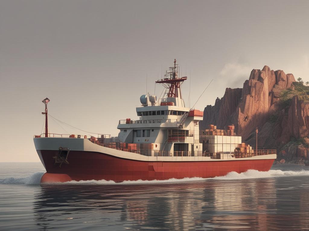 Minecraft, cargo ship, redstone, maritime, structures, modded