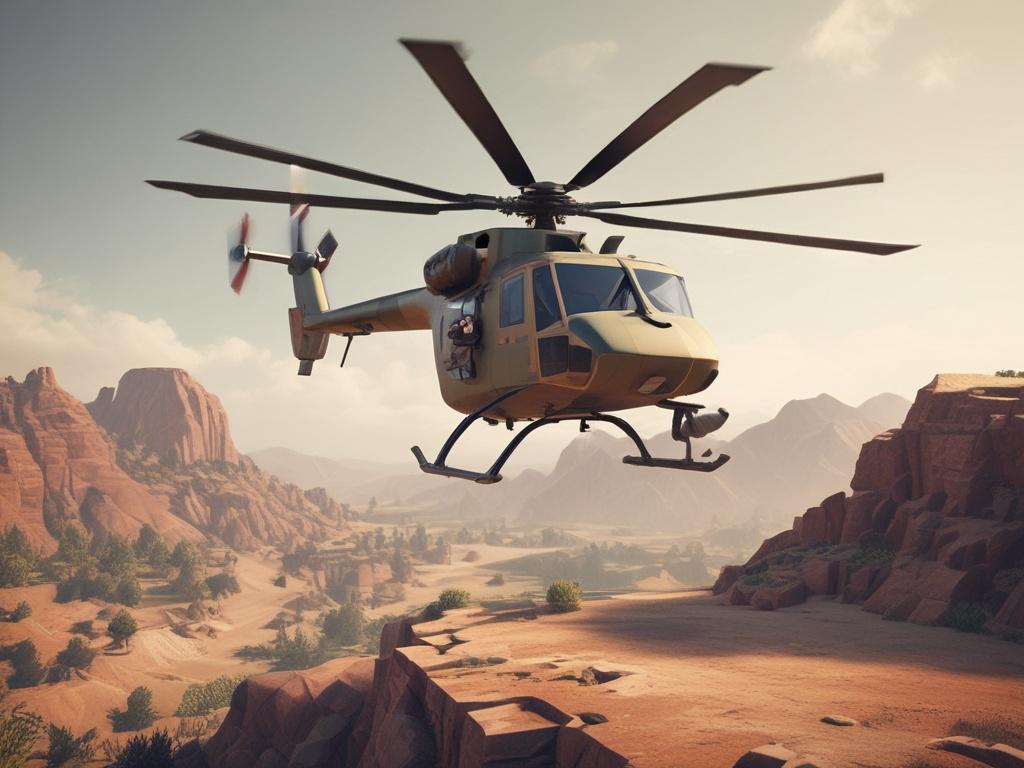 Minecraft helicopters, redstone mechanics, industrial builds, military helicopters