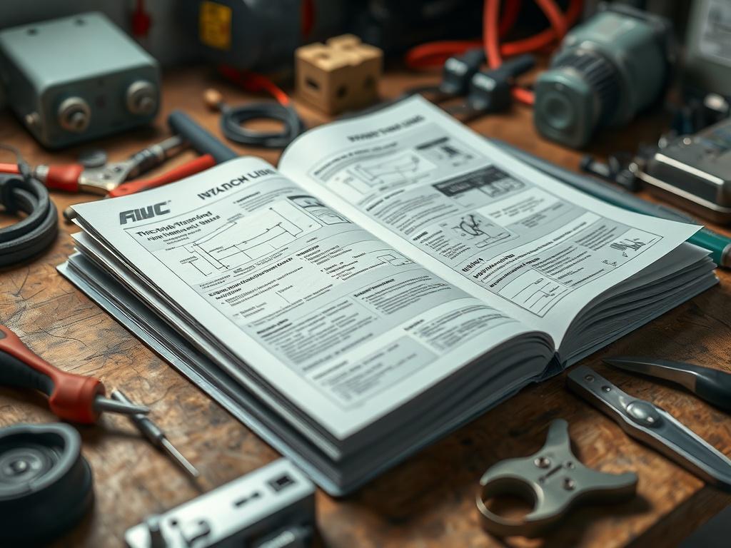 A hyper realistic close up shot of an HVAC troubleshooting