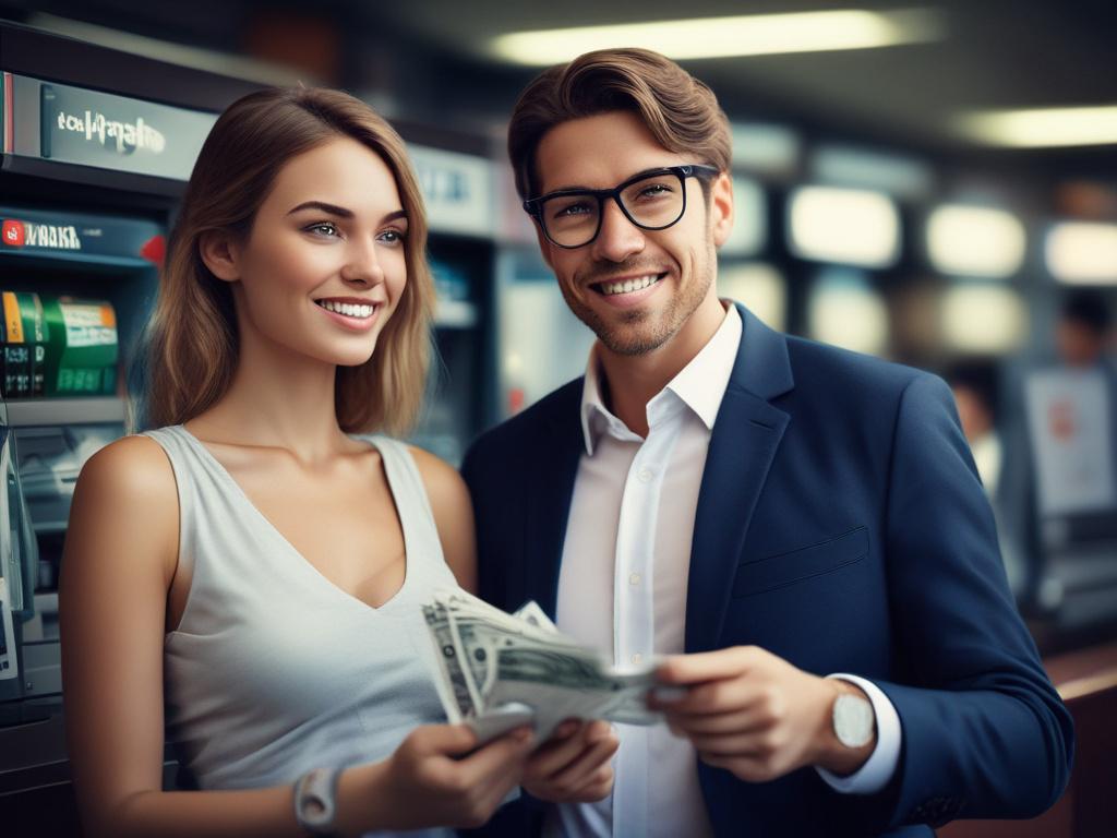 **Prompt for AI Image Generation:**

Create a realistic high-resolution photo featuring a confident individual in a professional setting, engaged in understanding instant cash withdrawal options on their credit card. The subject should be a well-dressed person seated at a modern desk, intently reviewing a sleek credit card in their hand. The surroundings should reflect a professional environment, with a clean, organized desk featuring a laptop, a notepad, and a calculator to emphasize the financial theme.

