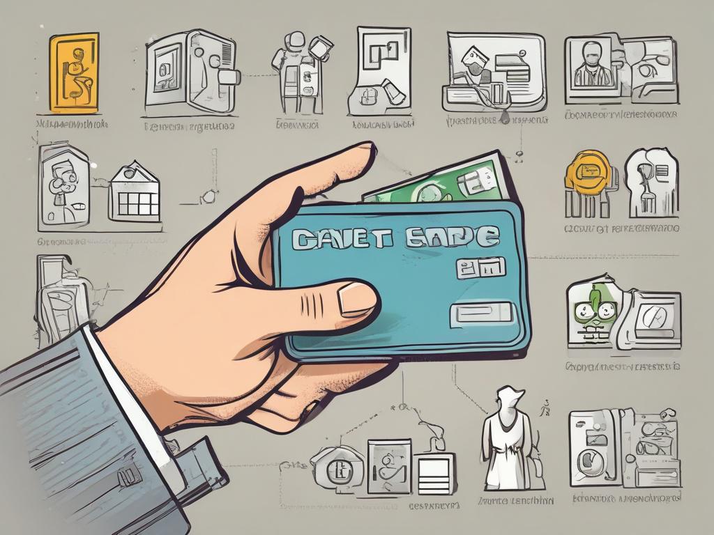 1. Credit Card
2. Cash
3. Step-by-Step Guide
4. Finance
5. Money Management
6. Transaction
7. Wallet
8. Convenience
9. Digital Payments 
10. Financial Freedom
11. Easy Steps
12. Illustration
13. Graphic Representation
14. Hands Holding Credit Card
15. Money Exchange
16. Financial Tips
17. Resilience
18. Accessibility
19. Quick Cash Solution
20. modern banking