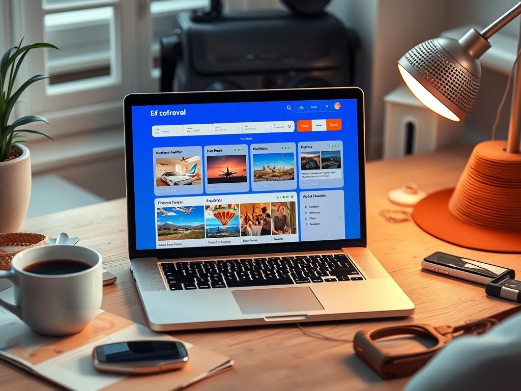 A detailed image of a laptop screen displaying a seamless