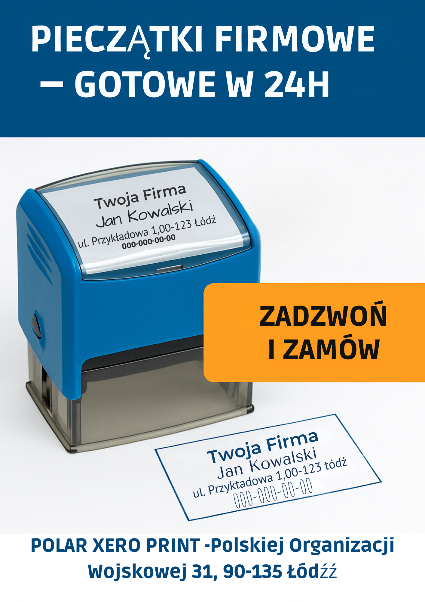 Nowoczesne biuro drukarni POLAR XERO PRINT