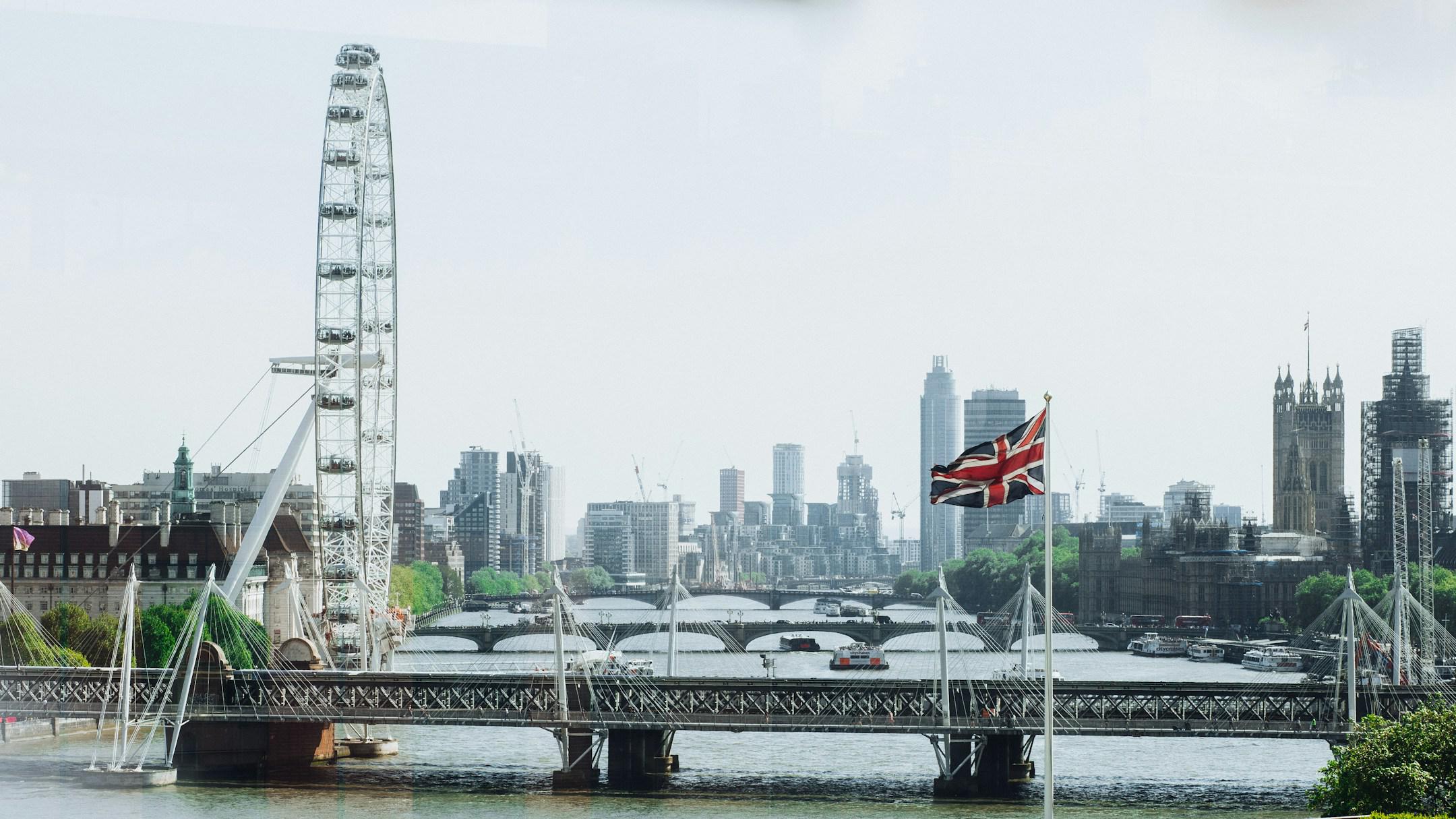 From the offices of Camelot, operators of the National Lottery. I had a job shooting portraits for the day and had a moment to capture this unique view whilst I waiting for my clients to walk in.