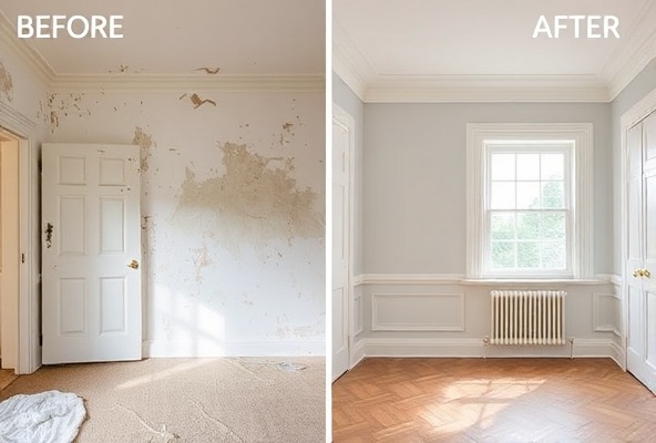 Interior Transformation – Master Bedroom