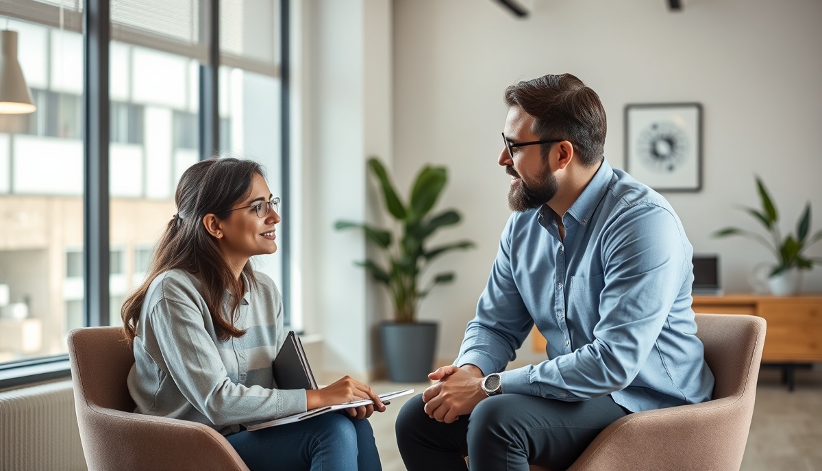 Professional career counselling session