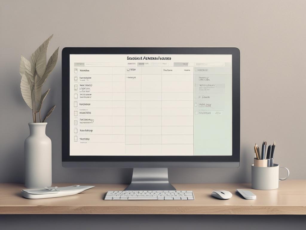 task manager, productivity, learning goals