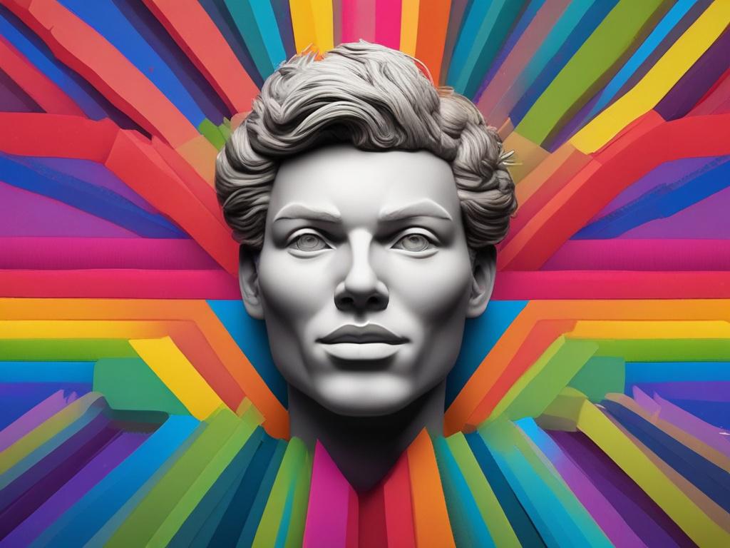 transformation system, personal growth, daily exercises, self-discovery, vibrant colors