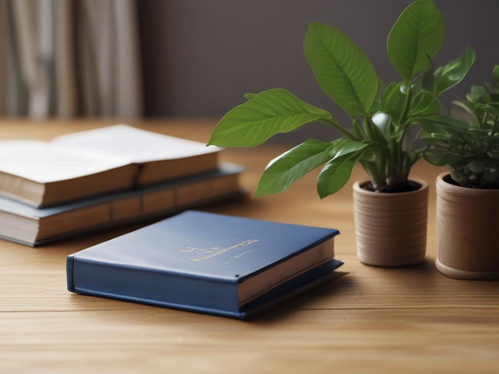 A close up of an inspirational book titled 'The Bisong