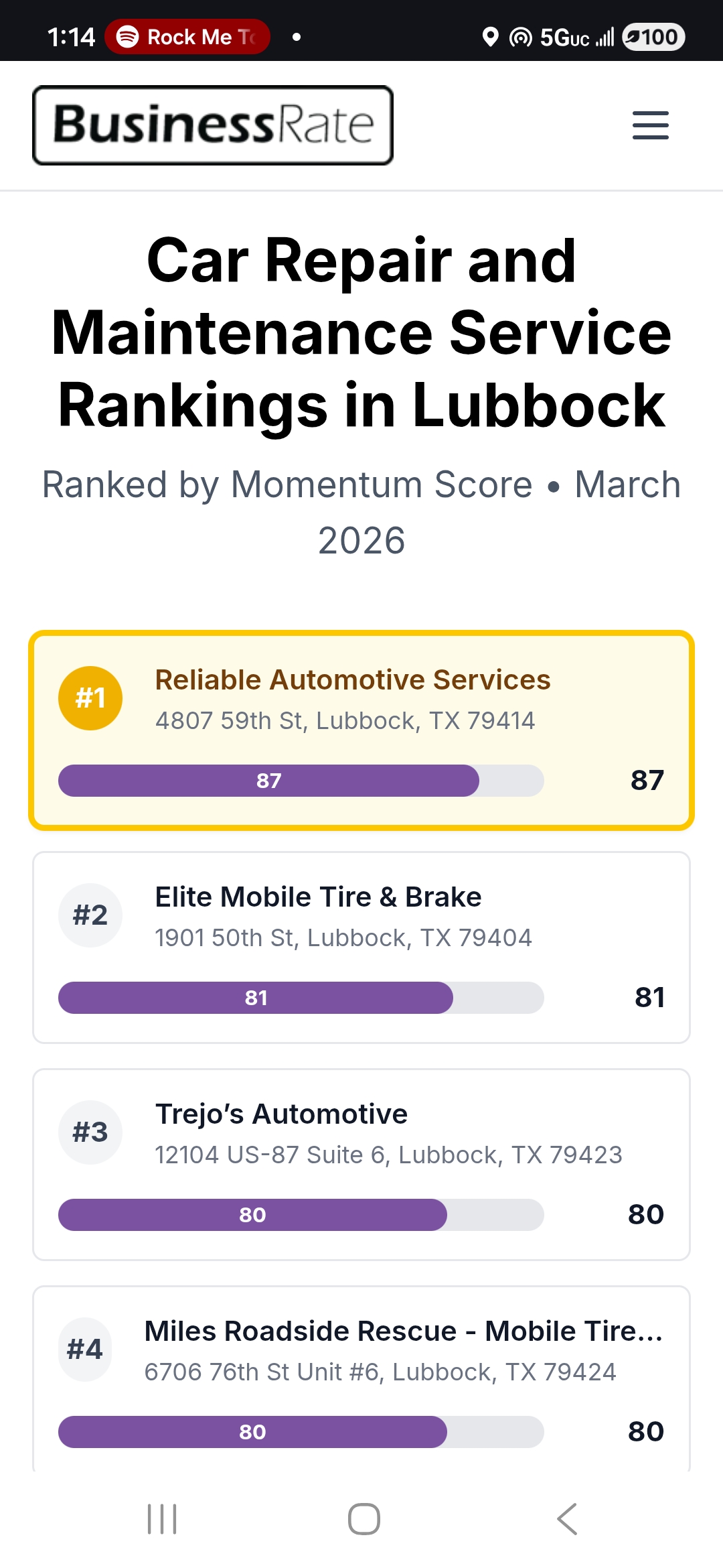 Award Recognition Screenshot