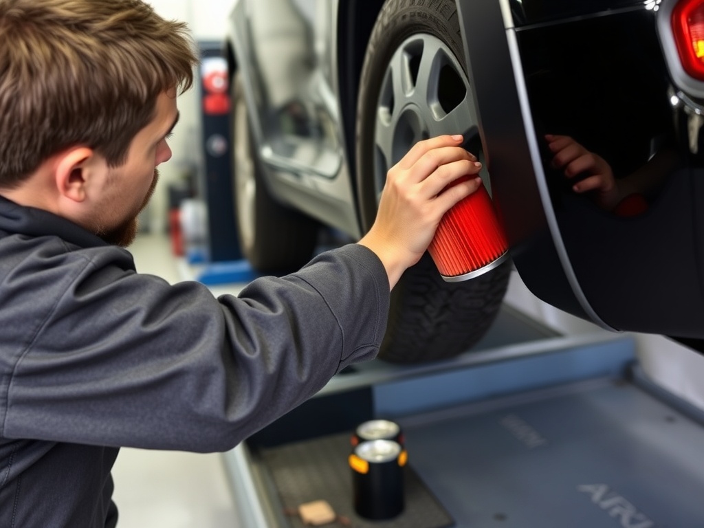 Oil change and filter replacement