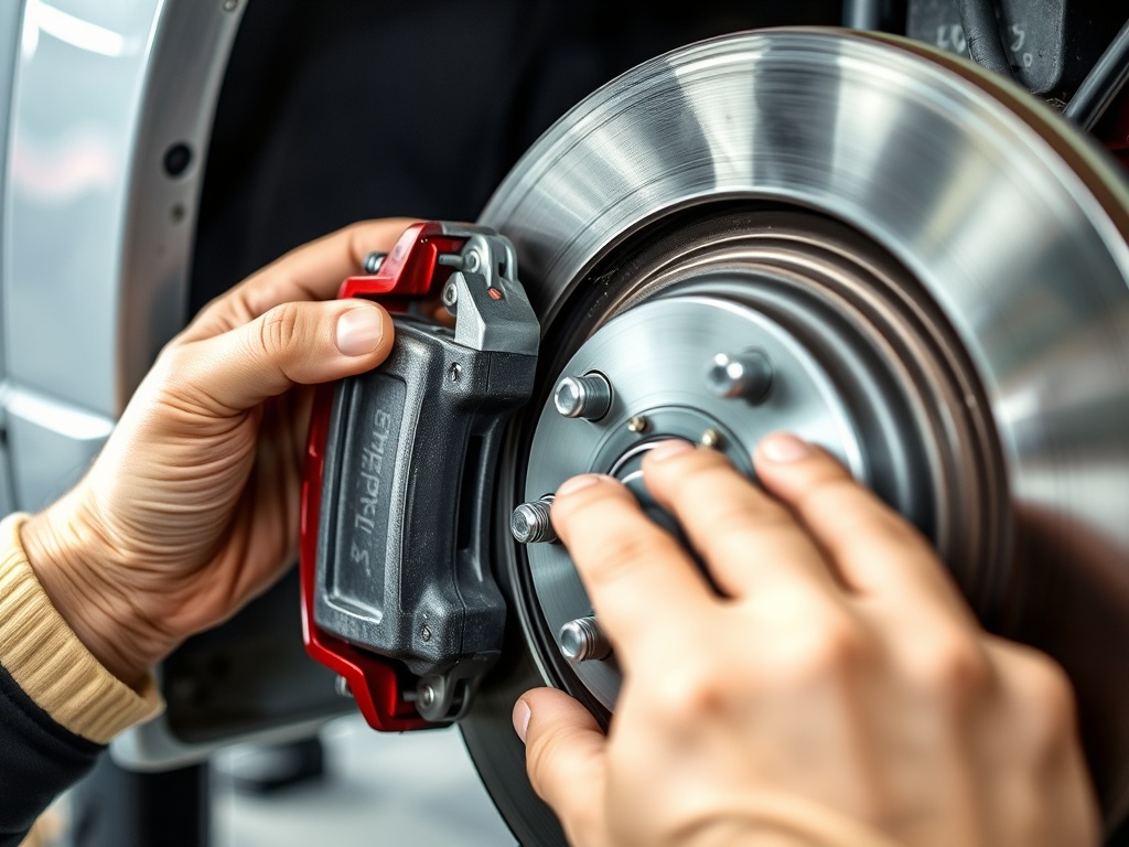 Brake pad and rotor replacement service